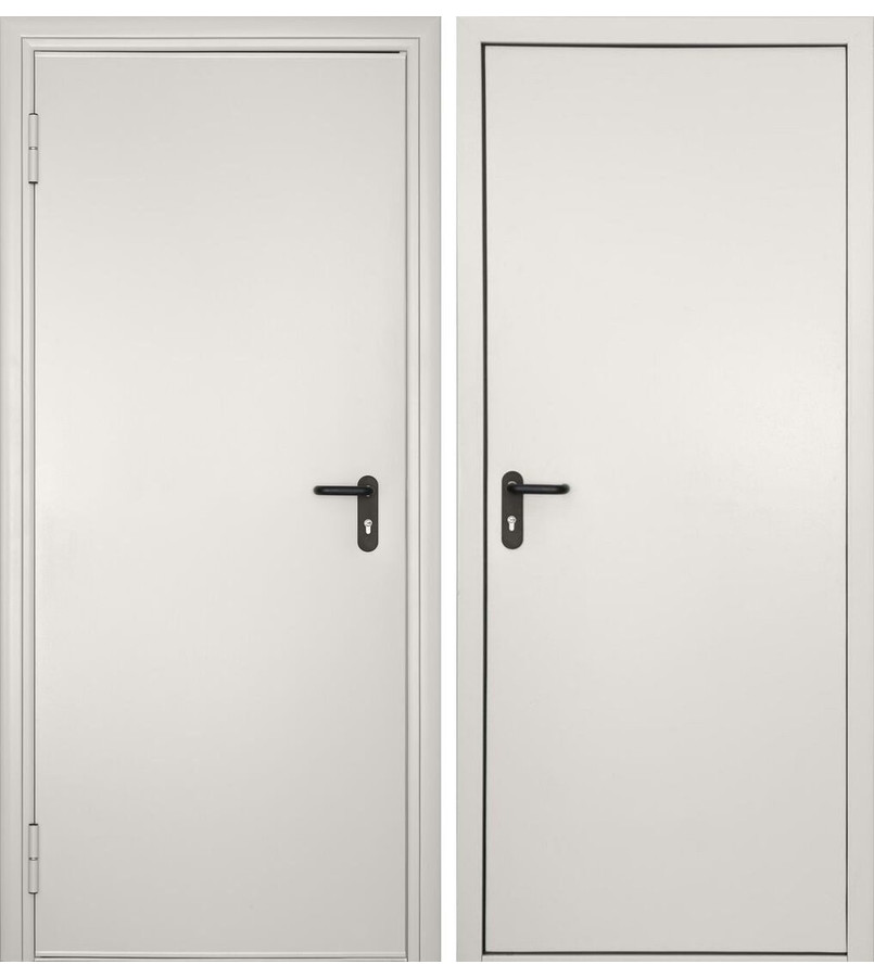 Дверь противопожарная ДПМ-01-EIS 60, RAL 7035 – серый, 2080*1080