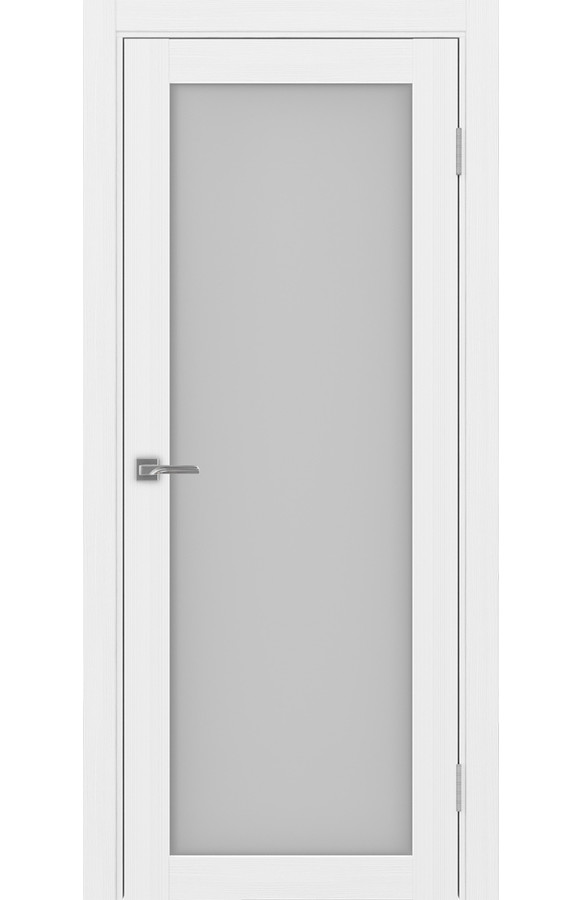 Дверь Optima Porte, экошпон, (Турин 501.2), стекло Мателюкс