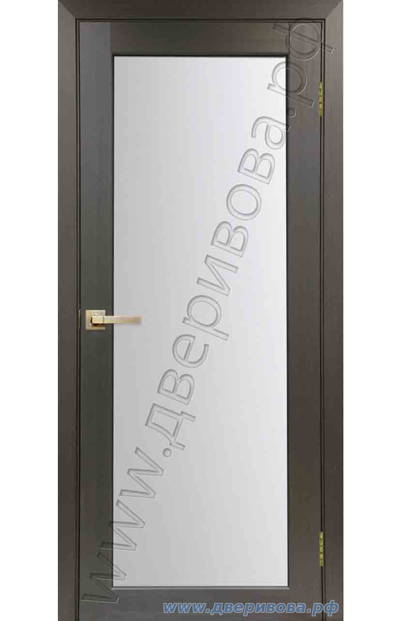 Дверь Optima Porte, экошпон, (Парма 401.1), стекло Мателюкс