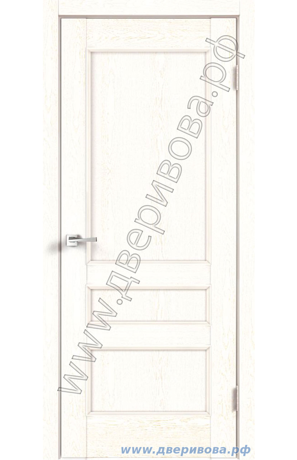 Дверь из экошпона Classico 3P, ПГ, Белый ясень
