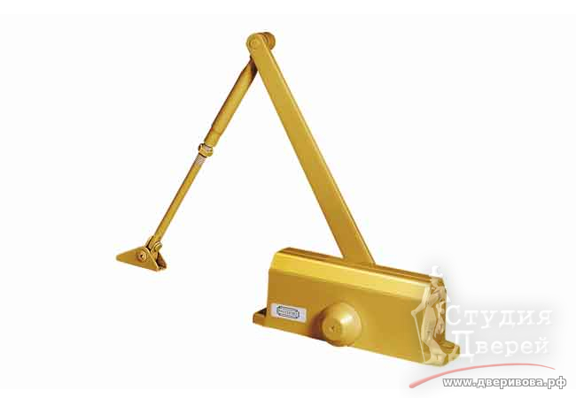 Доводчик дверной PALIDORE 603 (до 80кг) золото морозостойкий