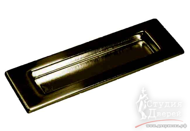 Ручка-купе прямоугольные ARSENAL SL20 BH черный никель