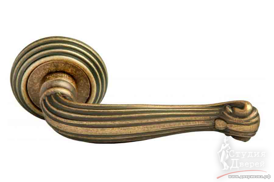 Ручка дверная RAP-CLASSIC 1 OMB старая античная бронза