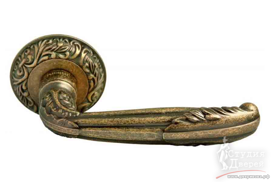 Ручка дверная RAP-CLASSIC 2 OMB старая античная бронза
