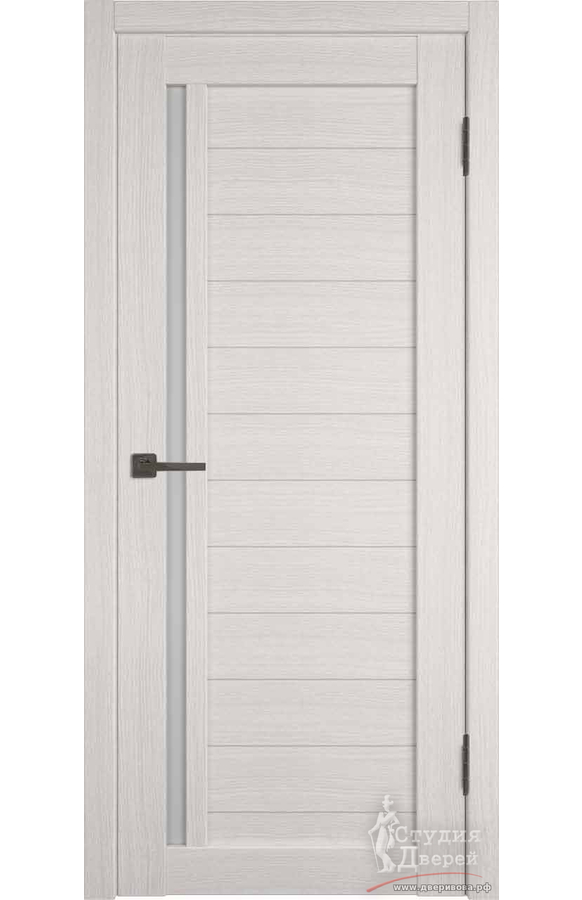 Полотно дверное Atum Х9 ЭКО-шпон BIANCO WHITE CLOUD
