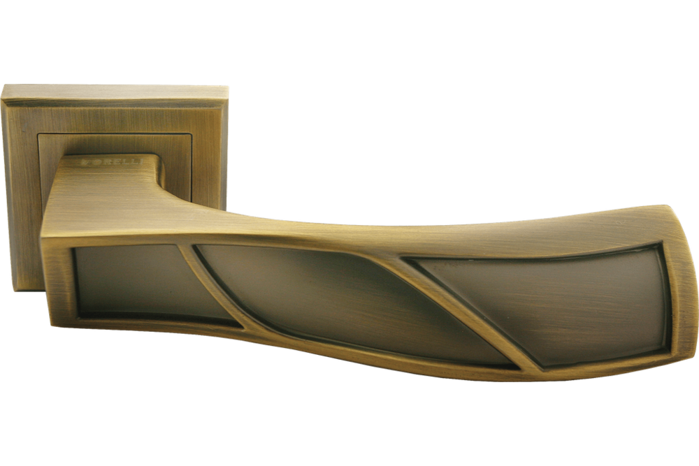 Ручка дверная на квадратной розетке Wings MH-33 COF-S кофе