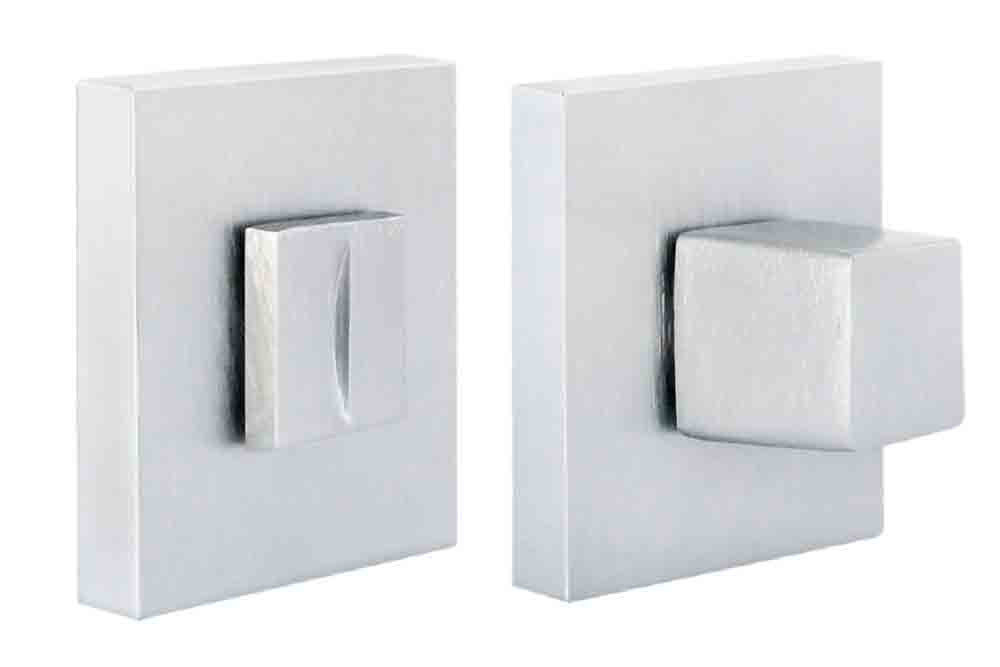 Завертка сантехническая, на квадратной розетеке 6 мм, MH-WC-S6 MSG суперматовый хром