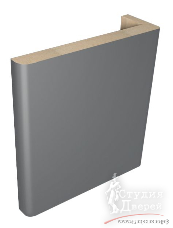 3мм Наличник ТЕЛЕСКОП 8х70х2150 эмалит графит