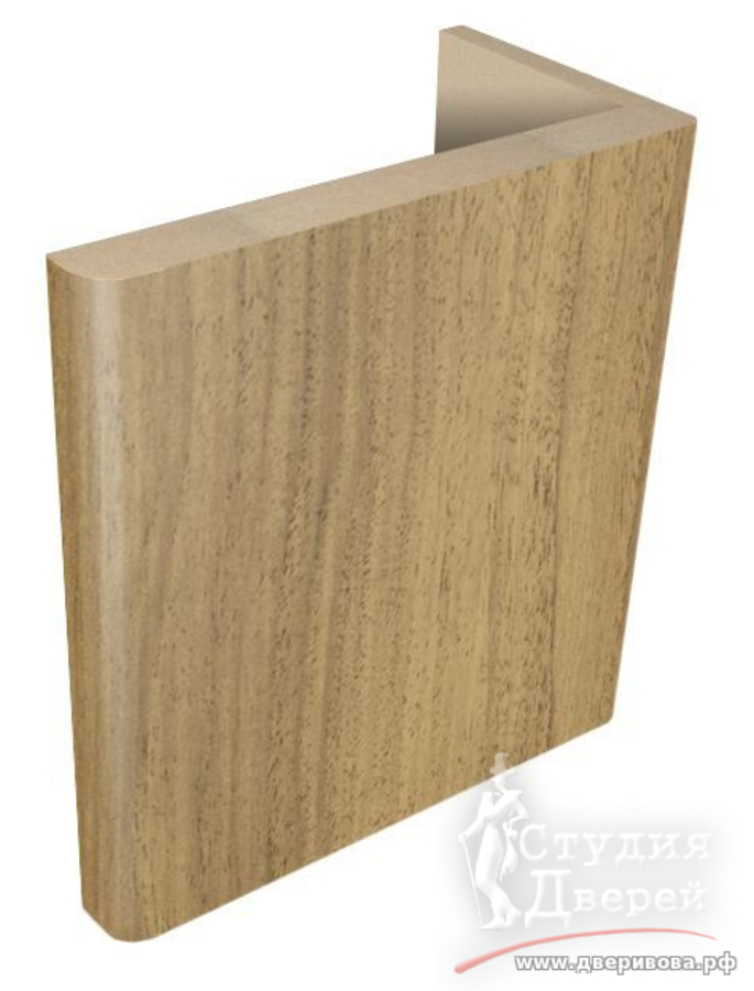 3мм Наличник ЕВРОТЕЛЕСКОП 8х70х2150 ПВХ дуб европейский