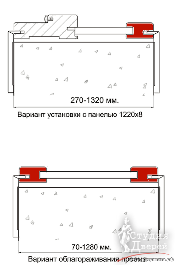 Адаптер добор/наличник телеск. 38х22х2070 ПВХ ясень снежный