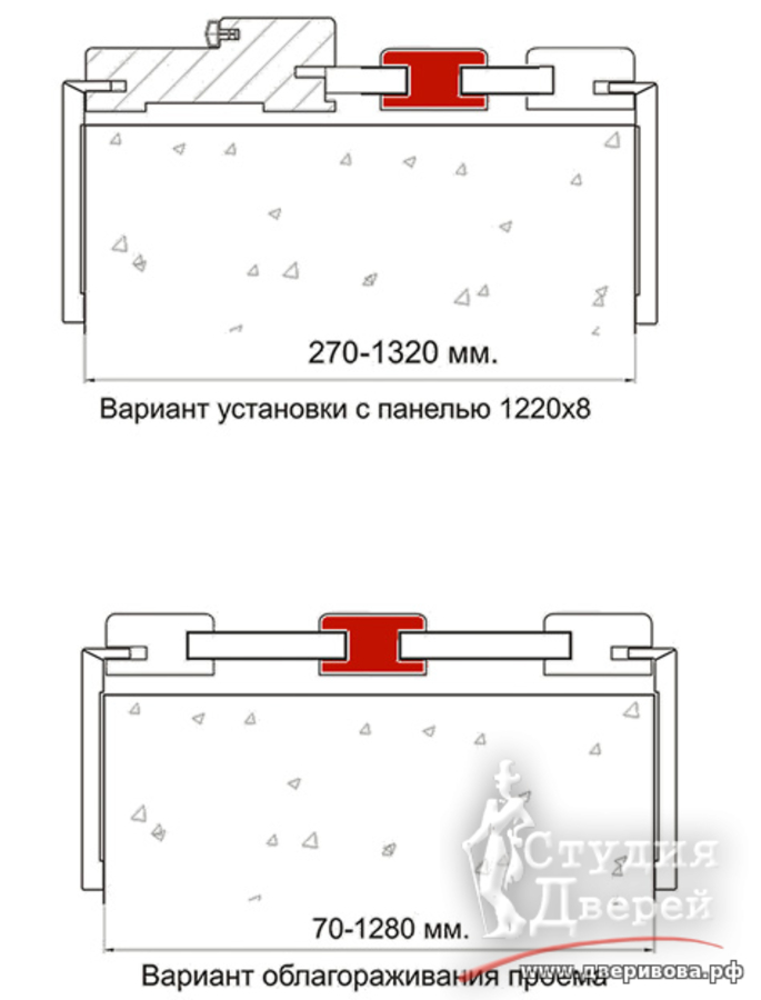 Адаптер добор/добор телеск. 38х22х2070 эмалит белый