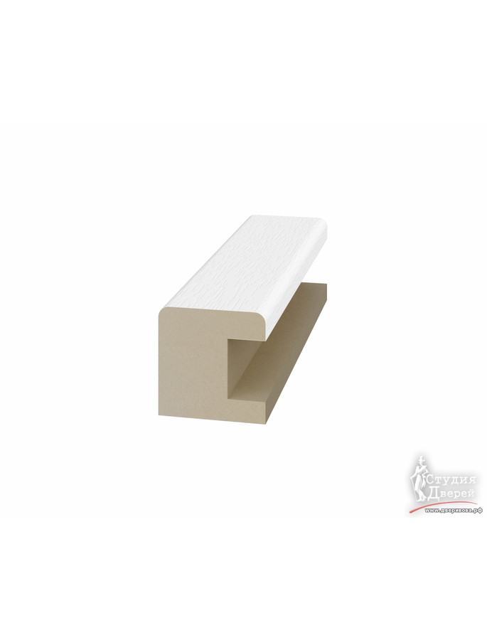 Стартовая планка 2300*5 Эмалит белый