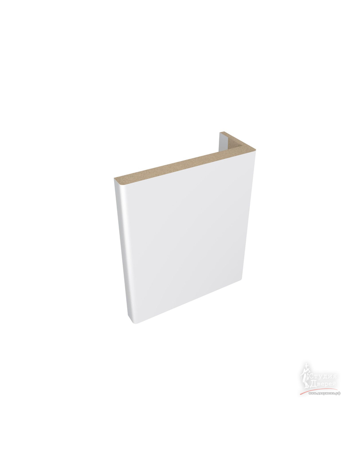 3мм Наличник ЕВРОТЕЛЕСКОП 8х70х2150 эмалит серебристый