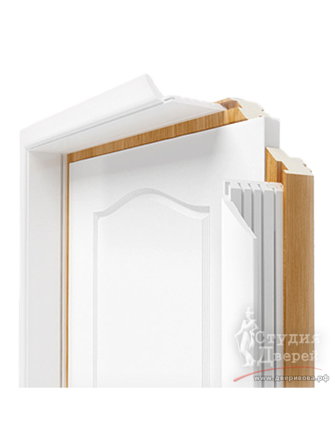 Добор (2,5 шт) ТЕЛЕСКОП 10х150х2050 ПВХ Cappuccino soft