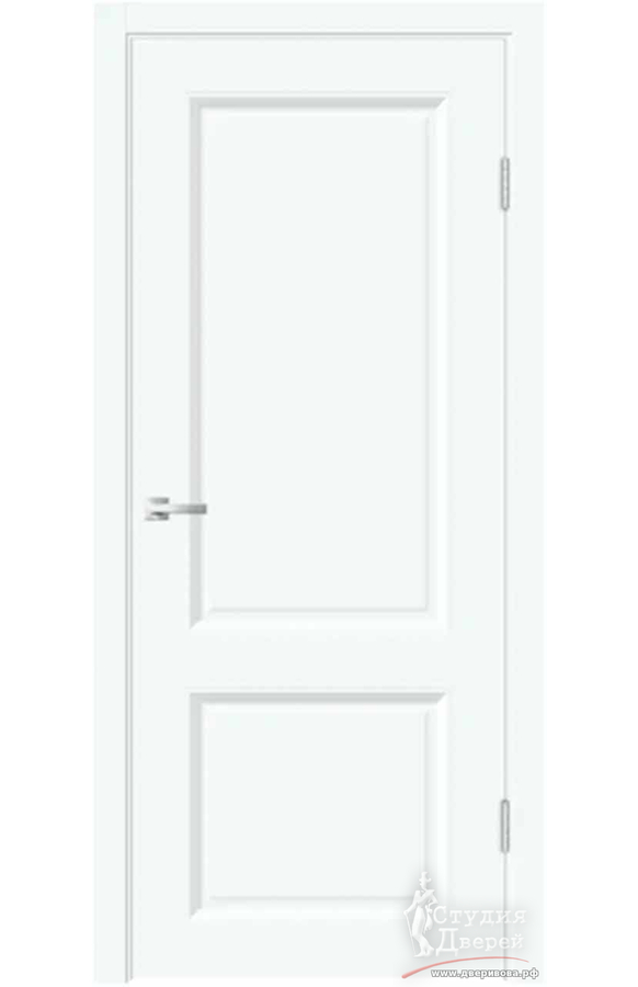 Межкомнатная дверь Emalux ALTO 21 2P глухое без притвора Эльбрус