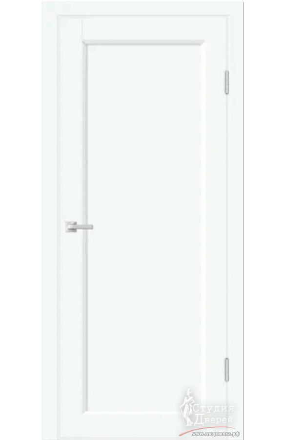 Межкомнатная дверь Emalux STYLE 3 4P глухое без притвора Эльбрус