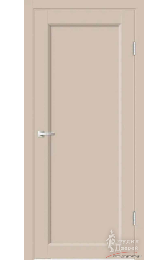 Межкомнатная дверь Emalux STYLE 3 4P глухое без притвора Кварцит