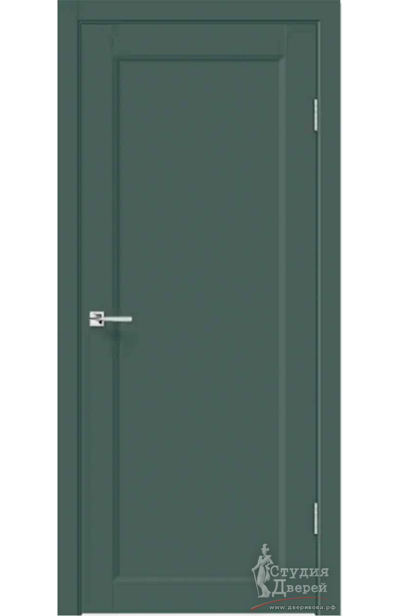 Межкомнатная дверь Emalux STYLE 3 4P глухое без притвора Яшма