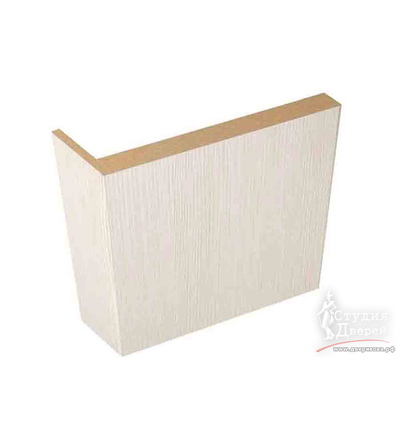 Наличник ЭКОШПОН телескопический L (8мм) 70х25х2150 Дуб белый