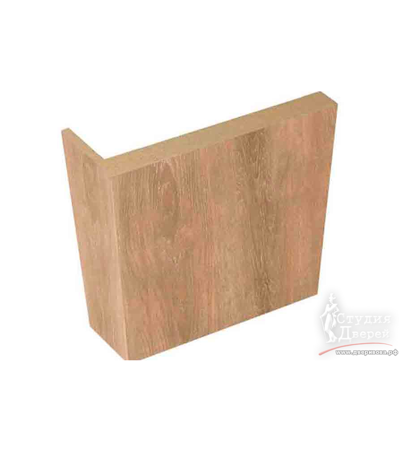 Наличник ЭКОШПОН телескопический L (8мм) 70х25х2150 Дуб бавария