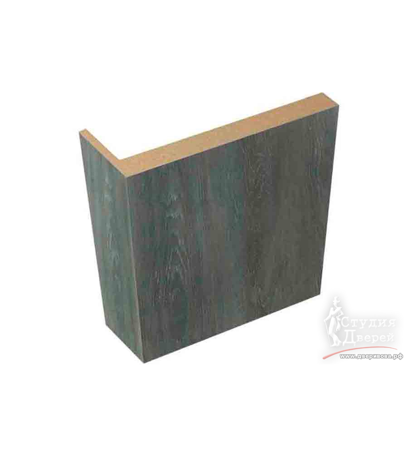 Наличник ЭКОШПОН телескопический L (8мм) 70х25х2150 Дуб шале графит