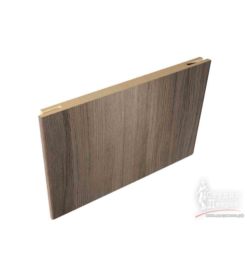 Добор ЭКОШПОН телескопический 150х10х2100 Дуб серый поперечный