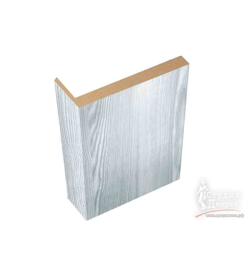 Наличник ЭКОШПОН телескопический L (8мм) 70х25х2150 Клен айс