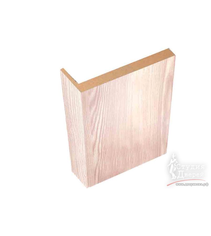 Наличник ЭКОШПОН телескопический L (8мм) 70х25х2150 Клен крем