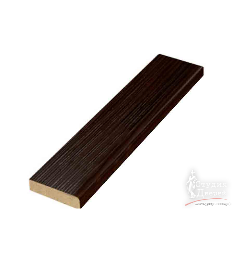 Притворная планка ЭКОШПОН 30х8х2070 Венге