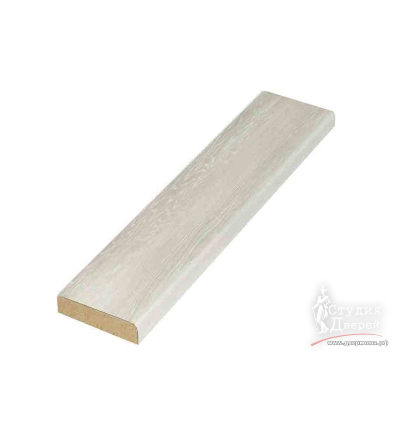 Притворная планка ЭКОШПОН 30х8х2070 Дуб шале седой
