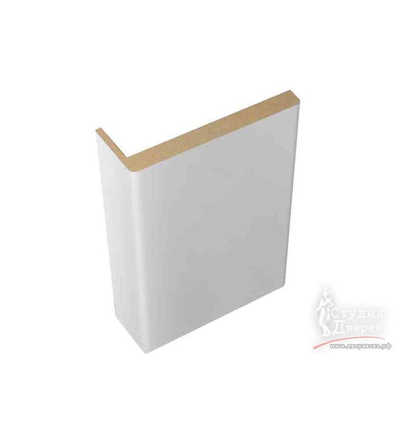 Наличник ЭКОШПОН телескопический L (8мм) 70х25х2150 Серый эмалит