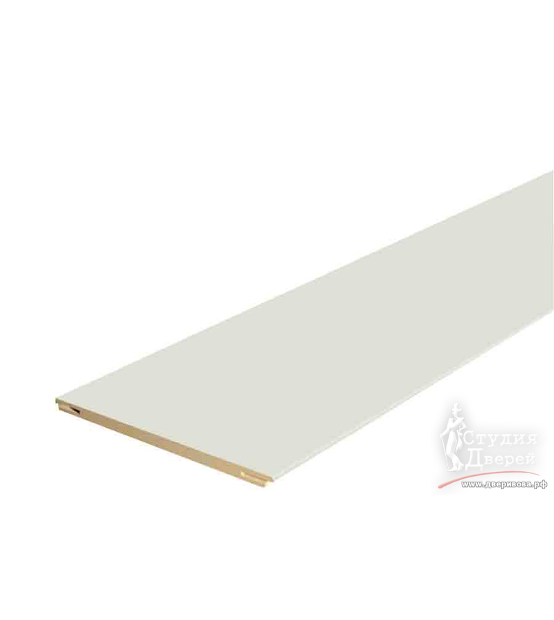 Добор ЭКОШПОН телескопический 100х8х2100мм Светло-серый эмалит