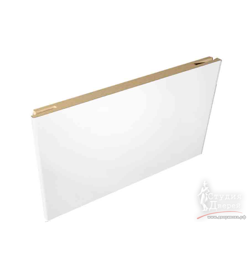 Добор ЭКОШПОН телескопический 200х8х2100мм Белый эмалит