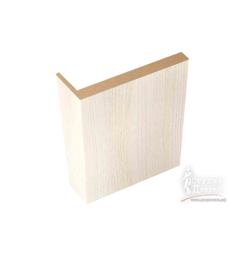 Наличник ЭКОШПОН телескопический L (8мм) 70х25х2150 Ясень японский