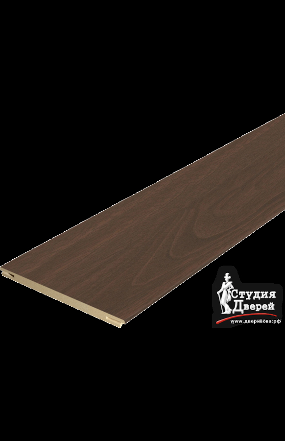 Добор ЭКОШПОН телескопический 100х8х2100 Орех американский шоколад