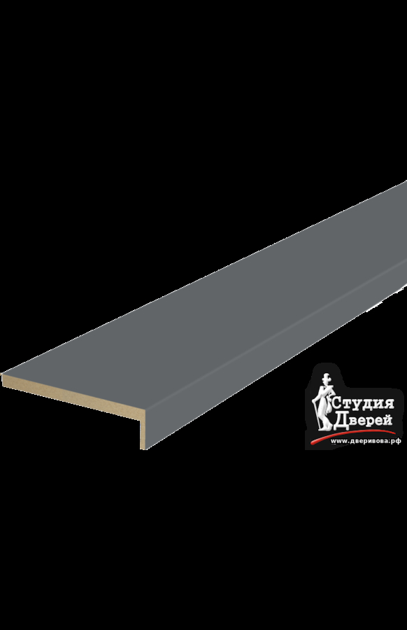 Наличник ЭКОШПОН телескопический L (8мм) 70х25х2200 Вулкан