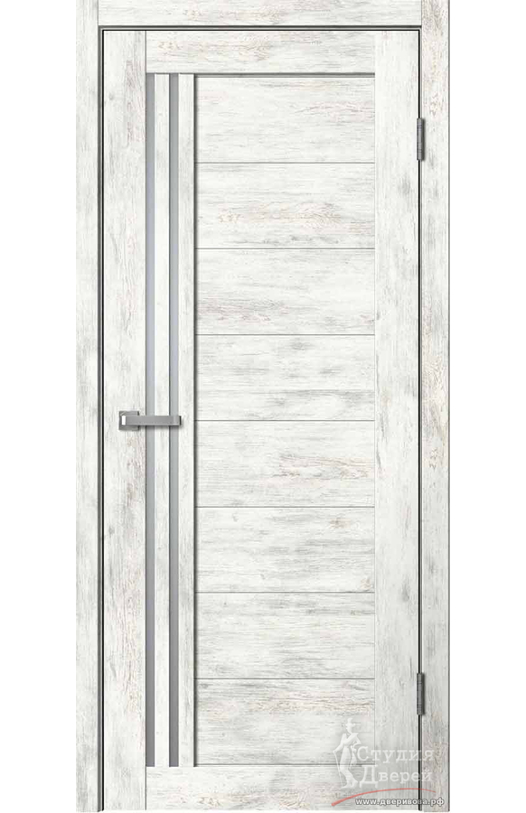 Полотно дверное B05 ель альпийская МАТОВОЕ стекло