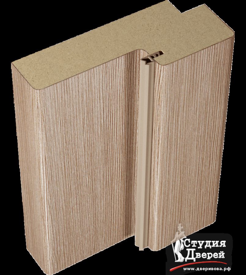 Дверная стойка 3D FLEX с уплотнителем 70х26х2070 Бруно