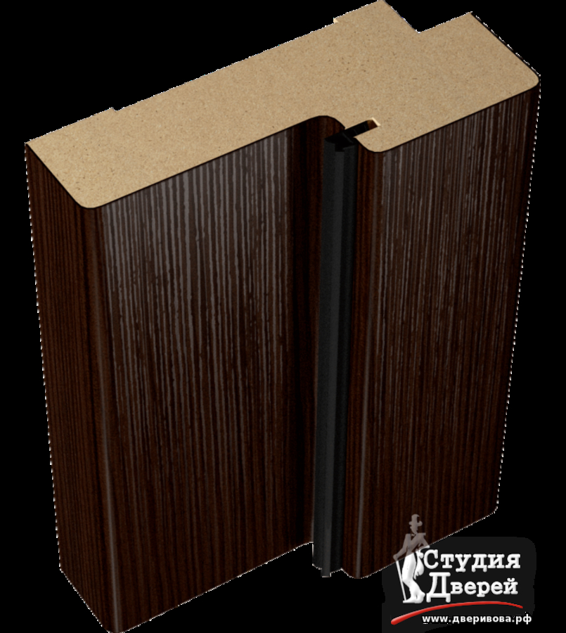 Дверная стойка 3D FLEX с уплотнителем 70х26х2070 Венге