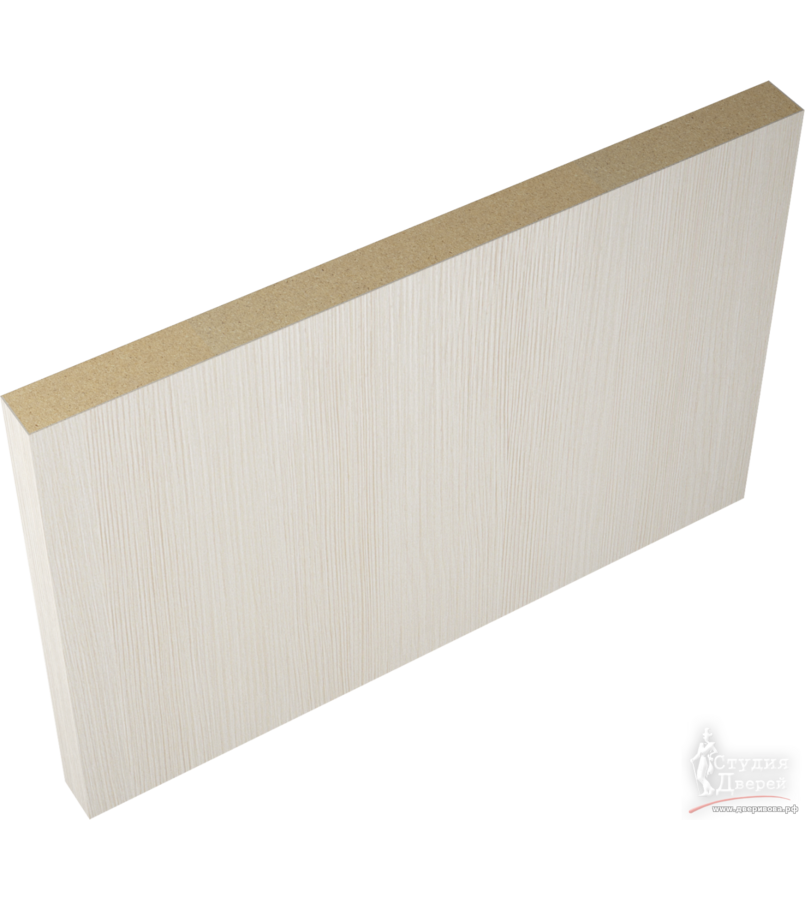 Добор 3D FLEX плоский 150х8х2150 укутка с 3 сторон Белый