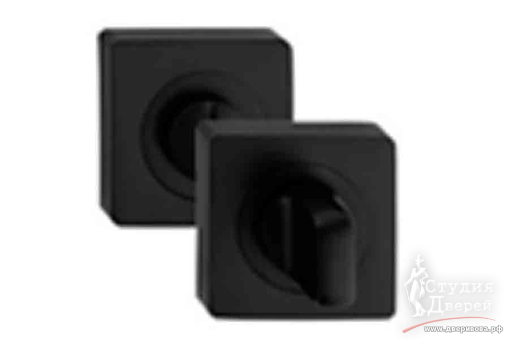Завертка PALIDORE сантехническая на квадратной розетке OLS (R/B) BLACK из ударопрочного пластика