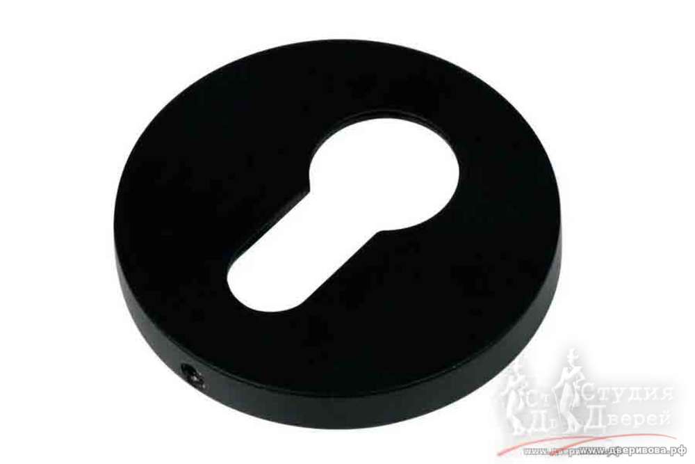 Накладка PALIDORE на круглой розетке CL (B) BLACK из ударопрочного пластика