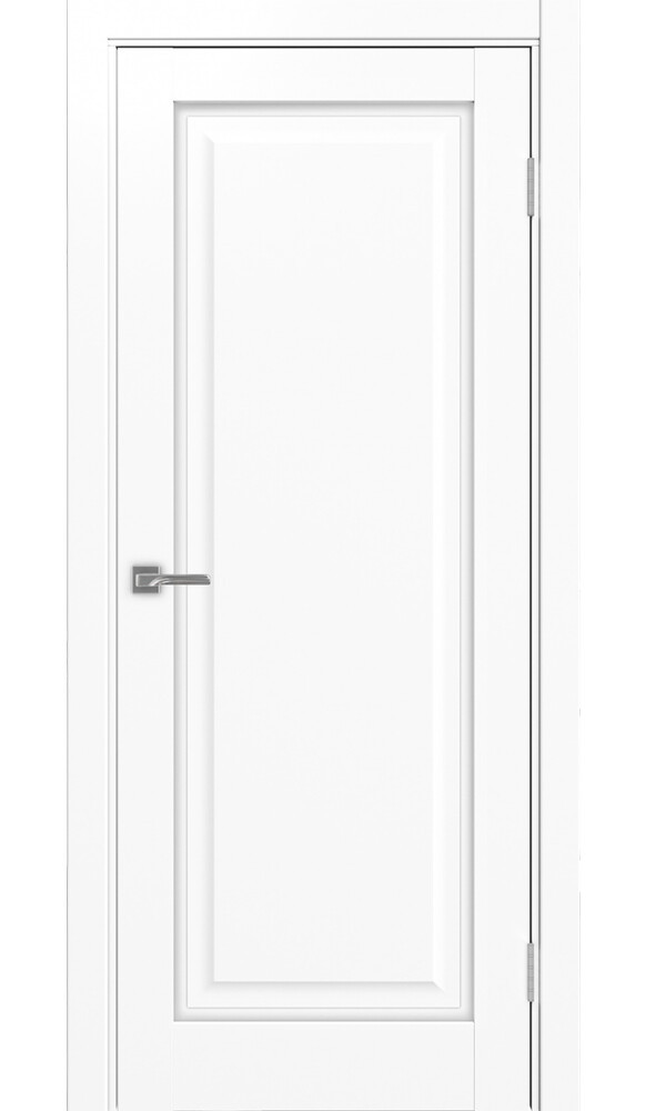 Дверь Тоскана 601С.21 ЭКО-шпон Белый снежный стекло LACбелый