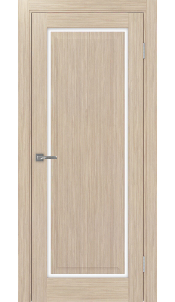 Дверь Тоскана 601С.21 ЭКО-шпон Дуб беленый FL стекло LACбелый