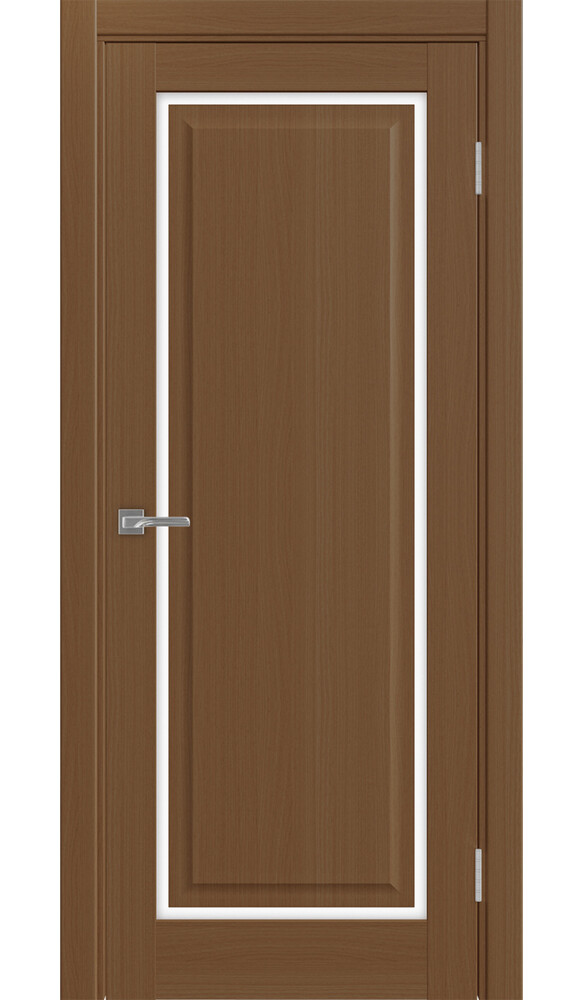 Дверь Тоскана 601С.21 ЭКО-шпон Орех NL стекло LACбелый