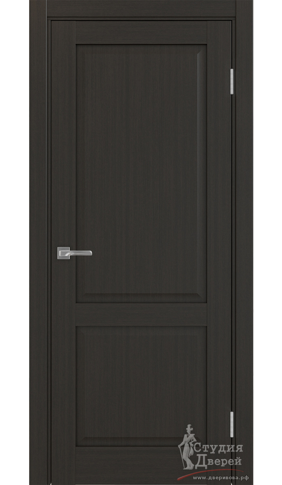 Дверь Тоскана 602.11 ЭКО-шпон Венге FL Глухое