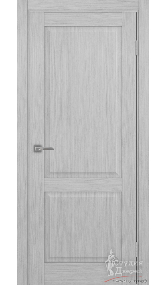 Дверь Тоскана 602.11 ЭКО-шпон Дуб серый FL Глухое