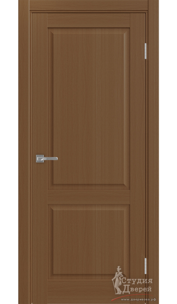 Дверь Тоскана 602.11 ЭКО-шпон Орех NL Глухое