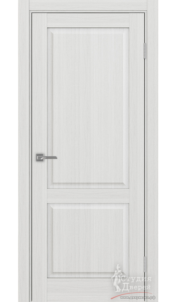 Дверь Тоскана 602.11 ЭКО-шпон Ясень серебристый Глухое