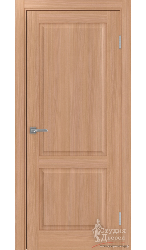 Дверь Тоскана 602.11 ЭКО-шпон Ясень тёмный Глухое